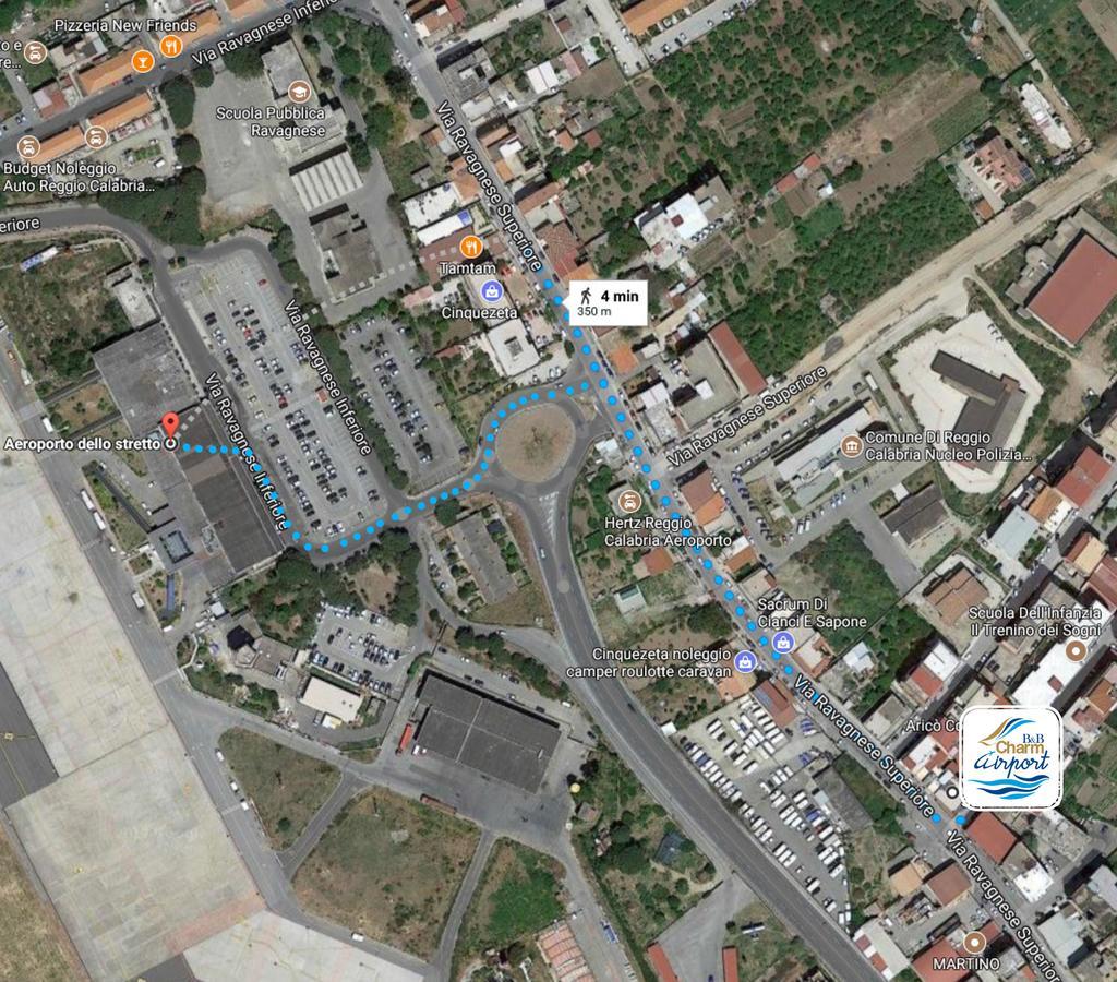 Charm Airport Bed & Breakfast Reggio di Calabria Exterior photo